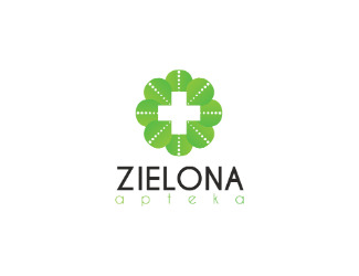 Projektowanie logo dla firmy, konkurs graficzny zielona apteka